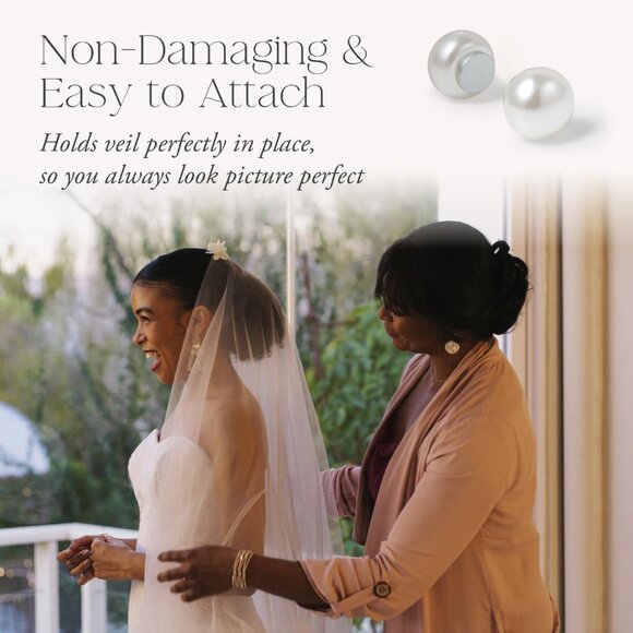 The Little Things Double-Sided Pearl Veil Weights Set of 12 Non-Damaging Weights - Picture 3 of 7